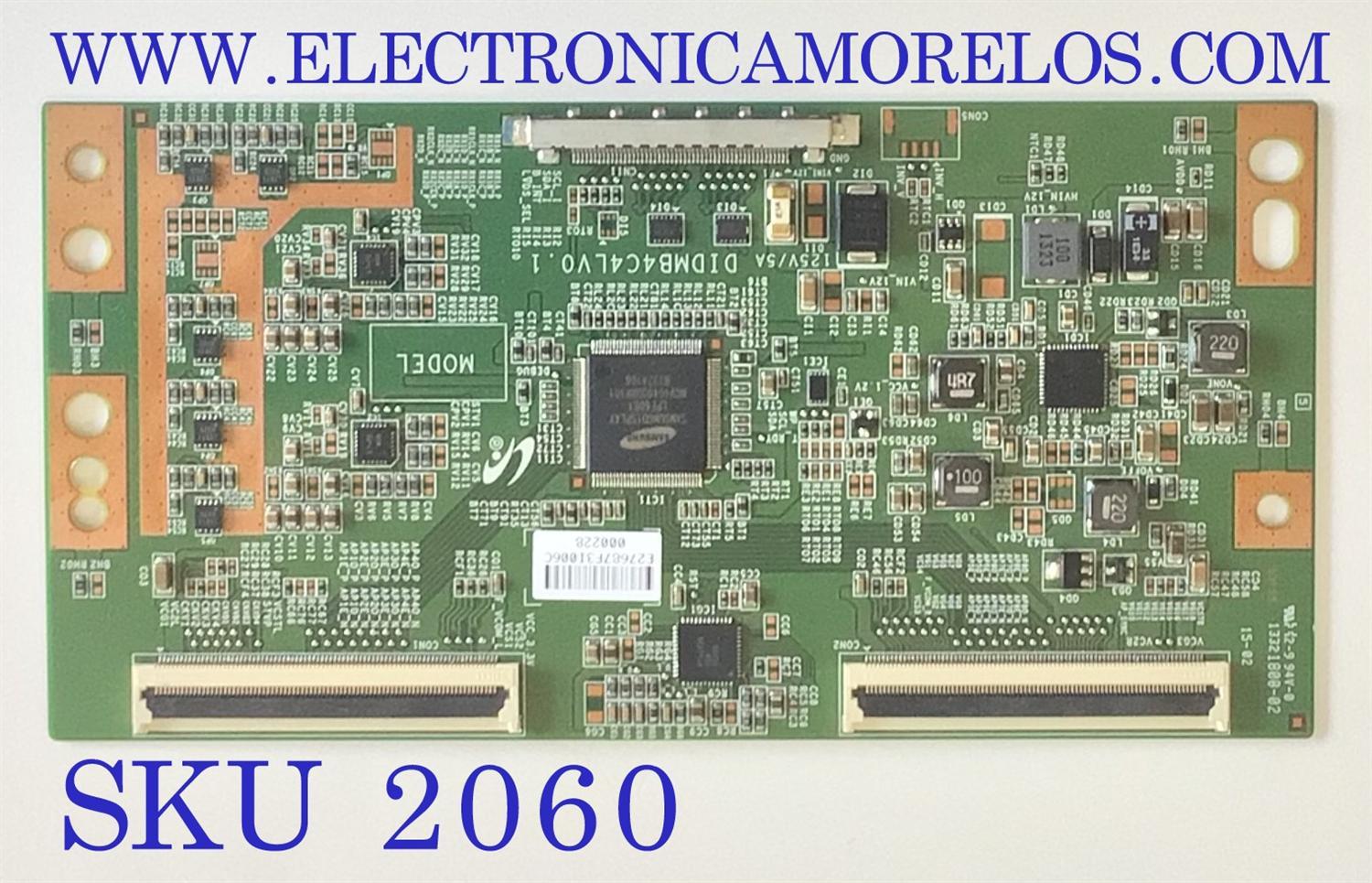 T-CON PARA MONITOR CISCO TELEPRESENCE / NUMERO DE PARTE LJ94-27687F / 13321800-02 / 27687F / PANEL LTI550HN07 / MODELO MX300 G8